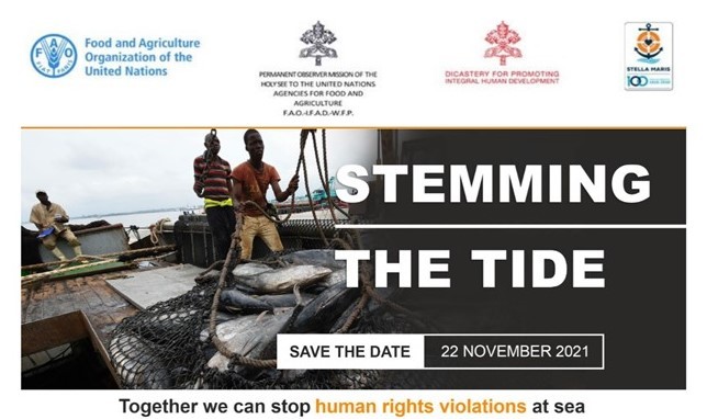 Arginare la marea: l'impegno della Santa Sede con la FAO per i diritti umani dei pescatori