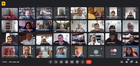 Encuentro virtual entre Obispos y agentes pastorales de Bolivia, Chile, Perú y Venezuela