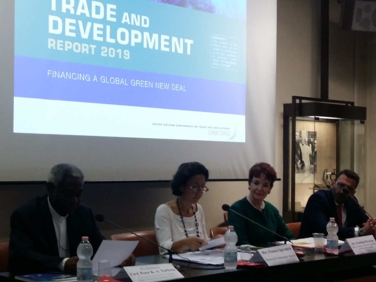 Presentazione del Rapporto UNCTAD 2019