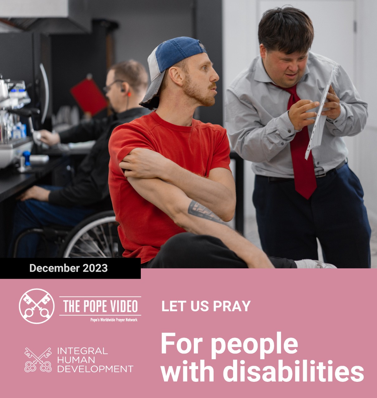 Pope Francis asks to pray for people with disabilities