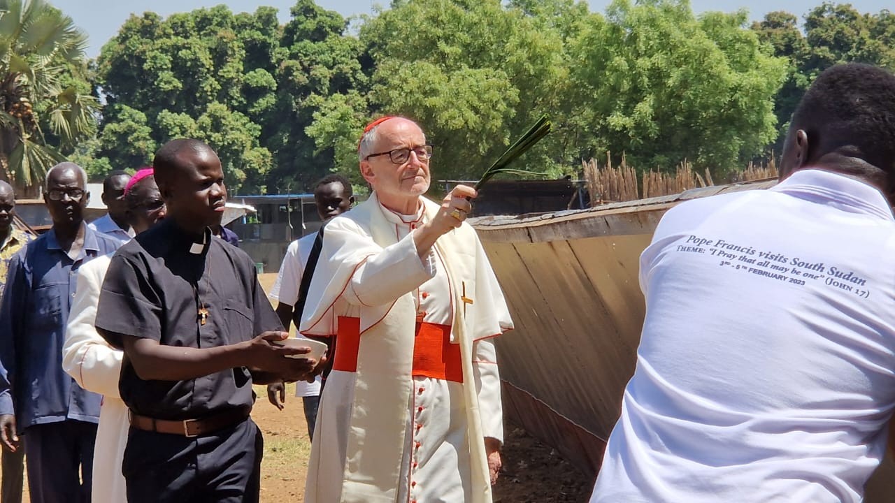El Cardenal Michael Czerny visita Sudán del Sur
