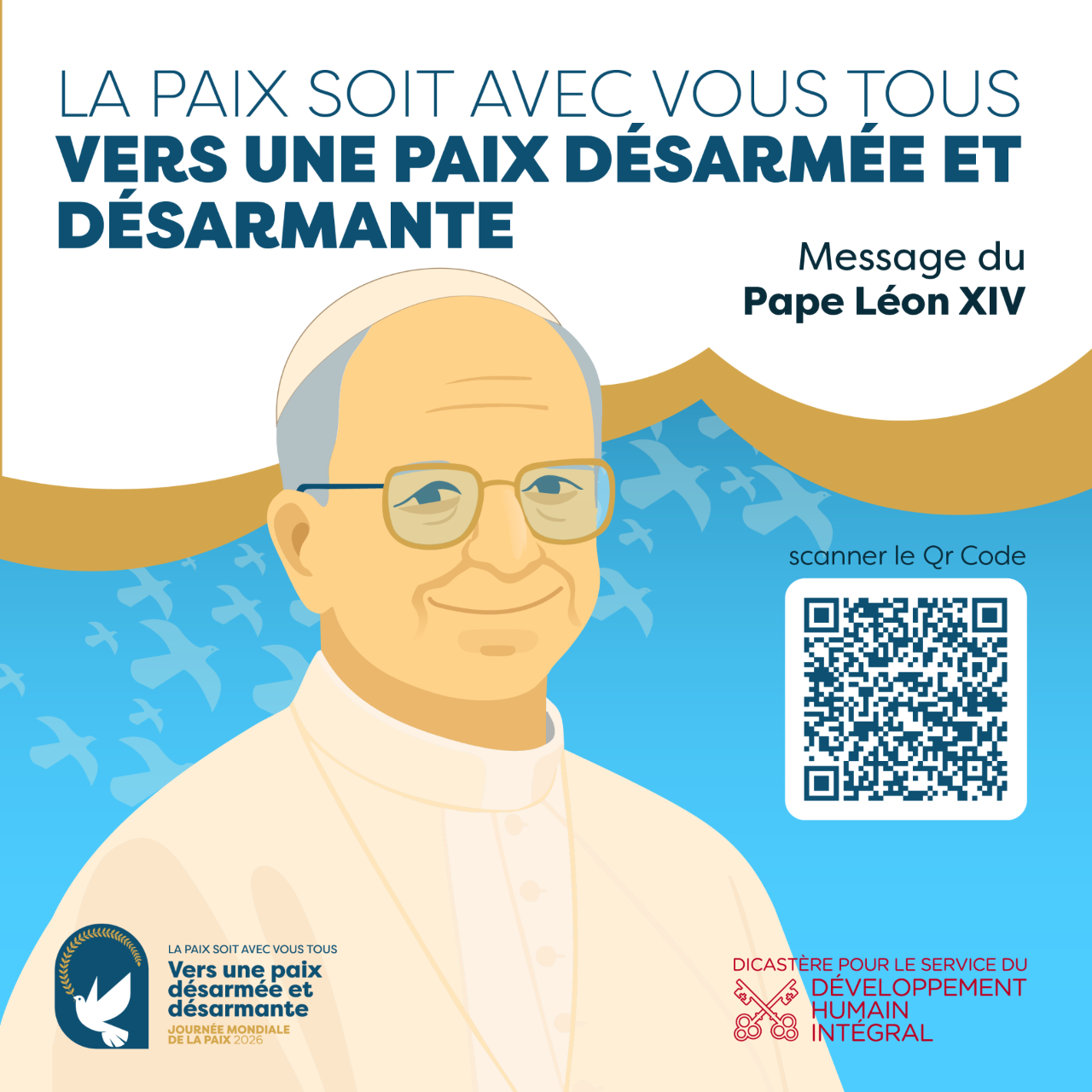 Message pour la Journée mondiale de la Paix 2026