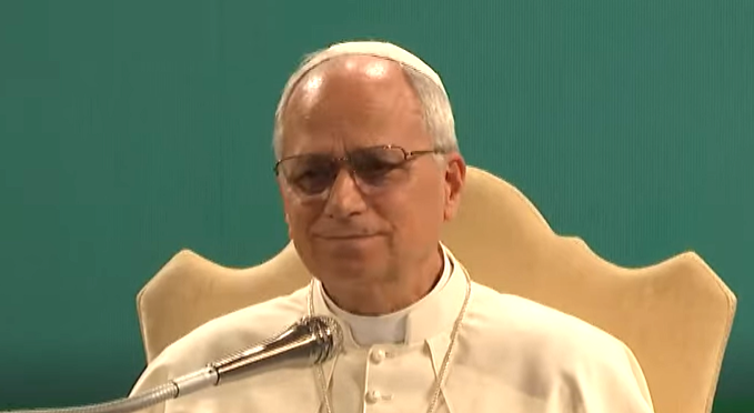 Pope Leo XIV at the International Conference “Raising Hope for Climate Justice”