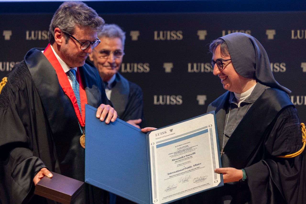 Master Honoris Causa a Sr. Alessandra Smerilli