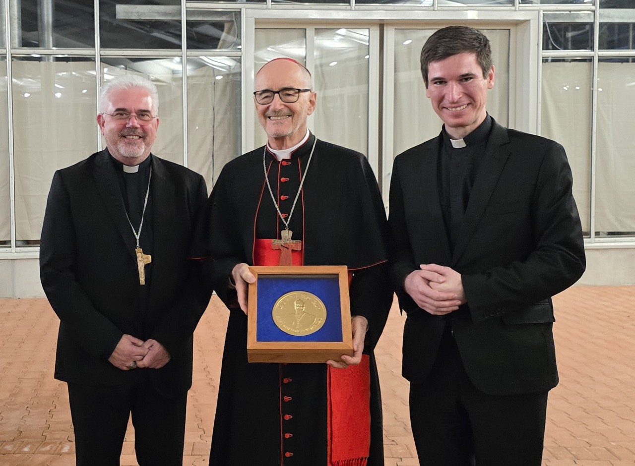 Card. Michael Czerny SJ receives the first “Pope Leo XIV Sustainability Medal”